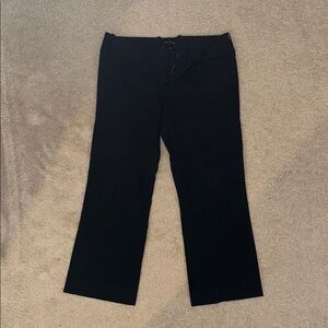 The Limited Drew Fit Black Trousers